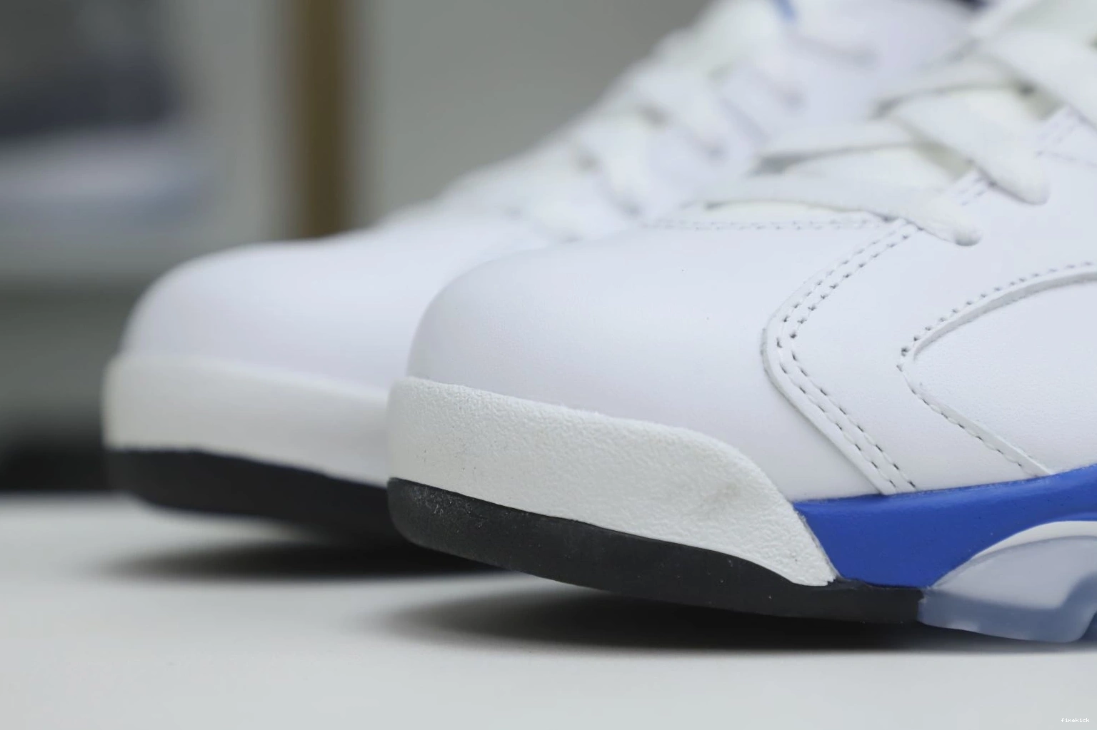 JORDAN RETRO 6 SPORT BLUE AIR 0813